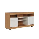 Ver imagem 2 de Rack Bancada Yara com Mesa de Centro Jeri Freijó Off White - Colibri