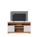 Ver imagem 3 de Rack Bancada Yara com Mesa de Centro Jeri Freijó Off White - Colibri