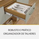 Ver imagem 3 de Cozinha 3 Peças Ripado Torre Quente Princesa 100% Mdf Nesher