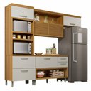 Ver imagem 4 de Cozinha 3 Peças Ripado Torre Quente Princesa 100% Mdf Nesher