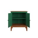 Ver imagem 4 de Balcão de Madeira Maciça 2 Portas - Cor: Verde