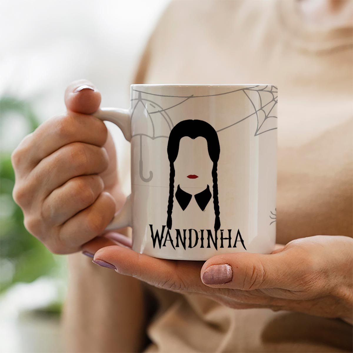 Caneca wednesday wandinha - 2