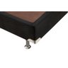 Cama Box Base Universal Solteiro Americana Suede Nero Black (88x188x23) - Ortobom - 3