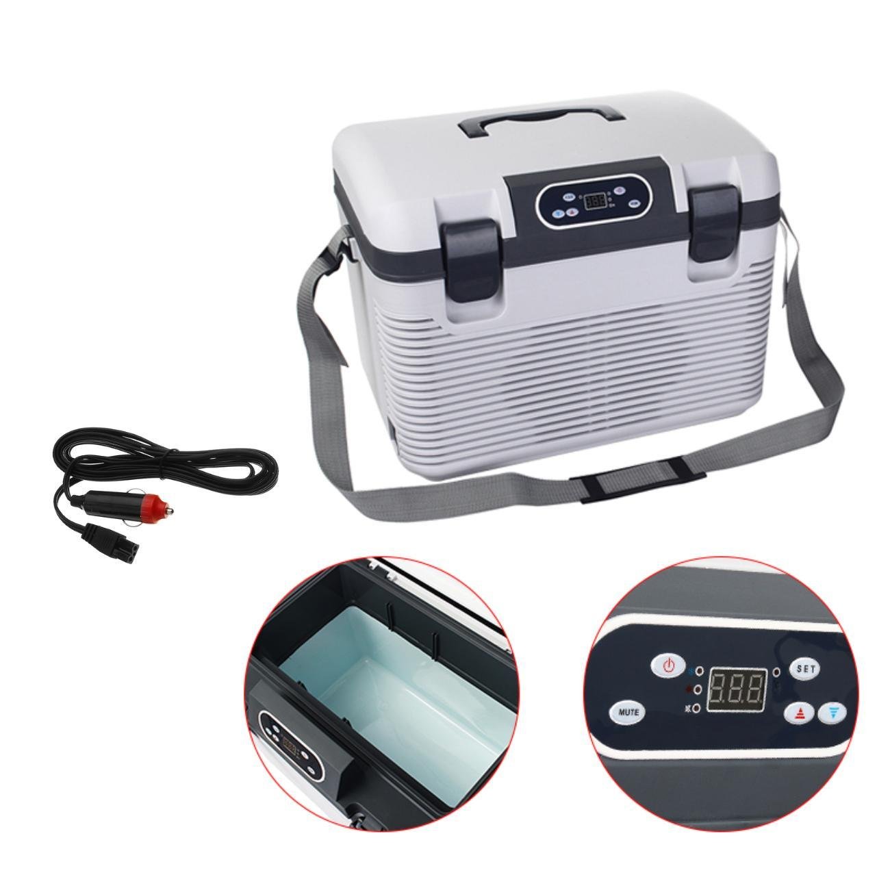 Geladeira e Aquecedor Automotivo Portátil 19l 12v 24v - 2