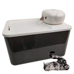 Bebedouro Fonte de Agua Gato Pet Cachorro Felino Cao Animal de Estimaçao 2 Modos Sensor Presença Luz