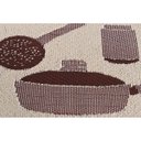 Ver imagem 3 de Kit 3 Peças Tapete Cozinha Passadeira Antiderrapante Domani:Panelas/3 Peças