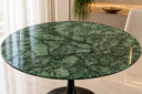 Ver imagem 2 de Mesa de Jantar Saarinen Preto Redonda 80cm - Verde Guatemala