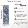 Peseira Premium Pelúcia Pelo Alto Parta Cama de Casal Comum 1,60mx50cm: Branco-cru - 4