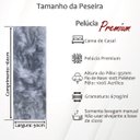 Ver imagem 4 de Peseira Premium Pelúcia Pelo Alto Parta Cama de Casal Comum 1,60mx50cm: Branco-cru