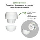 Ver imagem 5 de Vaso Decorativo Plástico Cachepot Redondo Branco p/ Plantas
