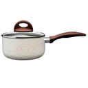 Ver imagem 1 de Panela Antiaderente 18cm Brinox Ceramic Life Granada 1,55l