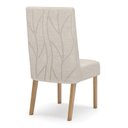 Ver imagem 4 de Cadeira para Mesa de Jantar Ambiente Eloá Kit 2 Peças Nature Linho - Henn