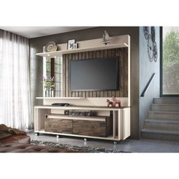 Home Theater Eclipse Off White/Deck - HB Móveis - 2 Home Theater Eclipse Off White/Deck - HB Móveis - 2