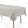 Toalha de Mesa Retangular 160x220cm Branca Caetano Karsten - 3