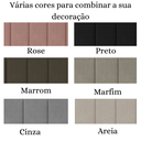 Ver imagem 4 de Cabeceira Casal Painel Estofada para Cama Box Luxo 1,4m: Bege