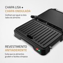 Ver imagem 5 de Master Press Duo 180 Mondial Preto/inox Pg-01-180 Press Grill Pg-01-180 127v/60hz