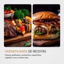 Ver imagem 4 de Master Press Duo 180 Mondial Preto/inox Pg-01-180 Press Grill Pg-01-180 127v/60hz