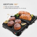 Ver imagem 7 de Master Press Duo 180 Mondial Preto/inox Pg-01-180 Press Grill Pg-01-180 127v/60hz