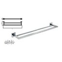 Ver imagem 2 de Porta Toalha Duplo em Aço inox polido - Eterna - Italy Line