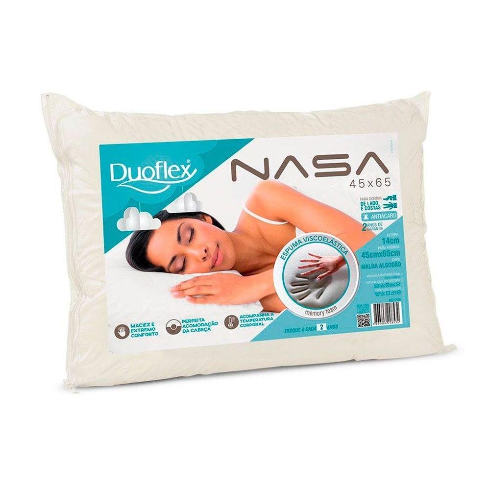 Travesseiro Viscoelástico Sonomax Nasa p/Fronha 50x70 (65x45x14 ...