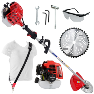 Roçadeira Profissional Nakashi T262M 26cc com Motor Mitsubishi TU26 a Gasolina