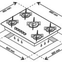 Ver imagem 5 de Cooktop Gás 5 Bocas Ultra Chama 127/220 Marmorizado