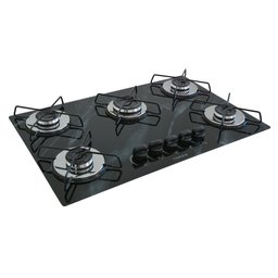Cooktop Gás 5 Bocas Ultra Chama 127/220 Marmorizado - 2