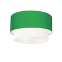 Ver imagem 1 de Plafon para Banheiro Cilíndrico Sb-3045 Cúpula Cor Verde Folha Branco
