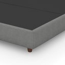 Ver imagem 6 de Cama Queen Base Box 160cm Cairo Facto Cinza Z37 - Mpozenato