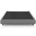 Ver imagem 5 de Cama Queen Base Box 160cm Cairo Facto Cinza Z37 - Mpozenato