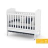 Berço Matic Provence Mini Cama com 3 Níveis de Altura Branco Soft - 2