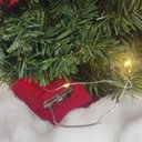 Ver imagem 7 de Mini Árvore de Natal Decorada no Saco Vermelho com LED 80cm