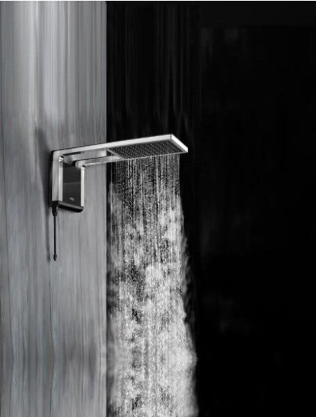 Chuveiro Acqua Storm Ultra Branco 127v 5500w Lorenzetti - 4
