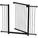 Ver imagem 1 de GRADE PORTÃO PET BEBÊ DIVISOR AMBIENTE 90 CM PRETO