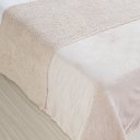 Ver imagem 2 de Manta Sherpa Realce Queen Dupla Face 220x240cm Talco