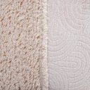 Ver imagem 3 de Manta Sherpa Realce Queen Dupla Face 220x240cm Talco