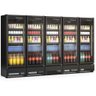 Expositor Vertical Linha Carbono 5 Portas Gcvr2500cb Gelopar Refrigerador 2492 Litros All Black 220v - 1