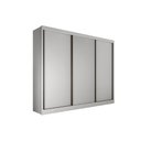 Ver imagem 1 de Guarda Roupa Casal 3 Portas de Correr e 6 Gavetas Toulon Branco - Novo Horizonte