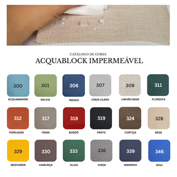 Sofá Gianni | Pé Trapézio & Tecido Acquablock Impermeável | 3 Lugares | Medida 210cm | Linhão Bege - 7