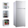 Geladeira Refrigerador Hq Defrost 230 Litros Branco Hq-230rdf 220v - 3