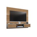 Ver imagem 2 de Painel Tv Âmbar 2 Portas Cinamomo/off White/ripado - Bechara