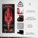 Ver imagem 3 de Quadro 1.4 Decorativo F1 Sf-24 N16 Cl Artesanal Fibra de Vidro e Polietileno 2024 Vermelho G53 - Gra