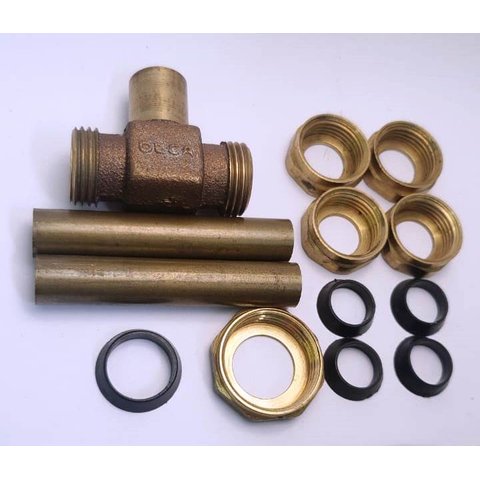 Tee Metal Ajustável Para Misturador Lavatório Deca - 4600532