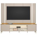 Ver imagem 3 de Rack para Sala Led com Painel para Tv 70 Pol Elysia L05 Tauari Off White Fosco - Lyam Decor