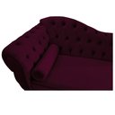 Ver imagem 4 de Diva Recamier Diana 160cm Lado Direito Suede - ADJ Decor - Bordô