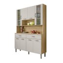 Ver imagem 4 de Armário Cozinha Compacta Golden Freijó/soft 8 Portas e 2 Gavetas - Kits Paraná