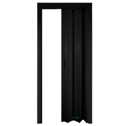 Porta Sanfonada Pvc 1,46m Preta - 2