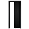 Porta Sanfonada Pvc 1,46m Preta - 2