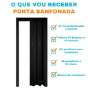 Ver imagem 4 de Porta Sanfonada Pvc 1,46m Preta