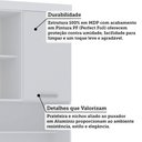 Ver imagem 5 de Bancada de Estudos Modulada 90cm 1 Porta Alpes Luciane Móveis